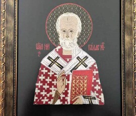 Бродерия икона